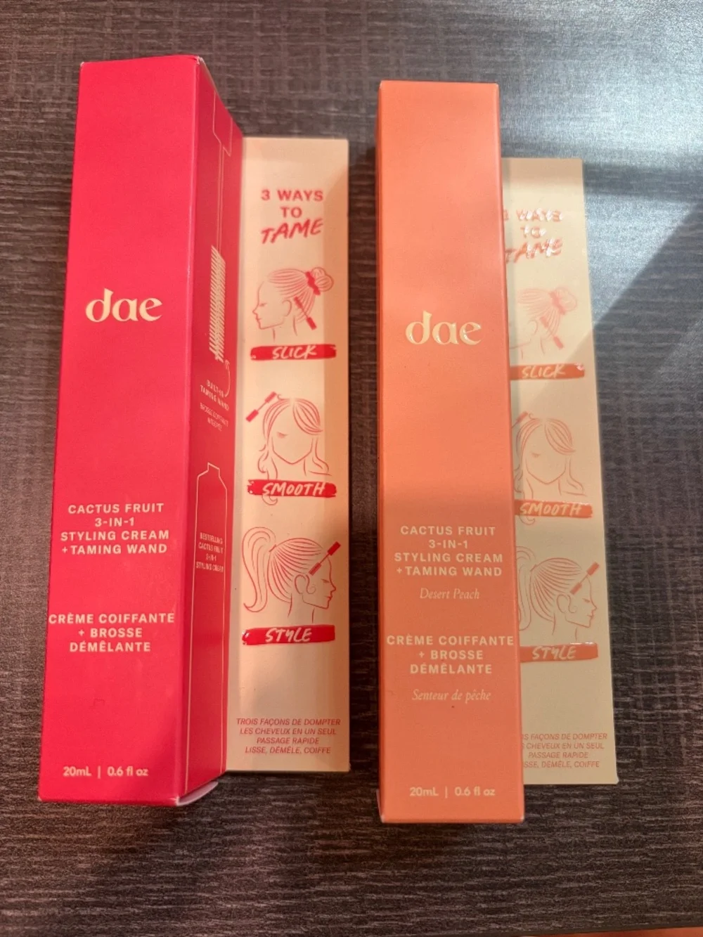 dae Cactus Fruit 3-in-1 Styling Cream Taming Wand ORIGINAL + DESERT PEACH NEW